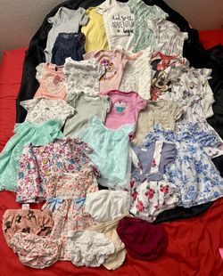 Girls clothing size 3-6 months old summer bundle