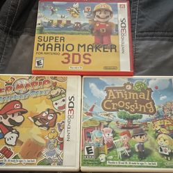 3- 3DS Games 