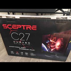Monitor Sceptre 240 Hz Curved 
