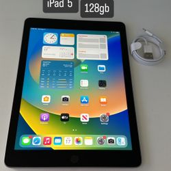 iPad 5th Gen 128gb. Like new And Unlocked! WiFi Or Cellular!