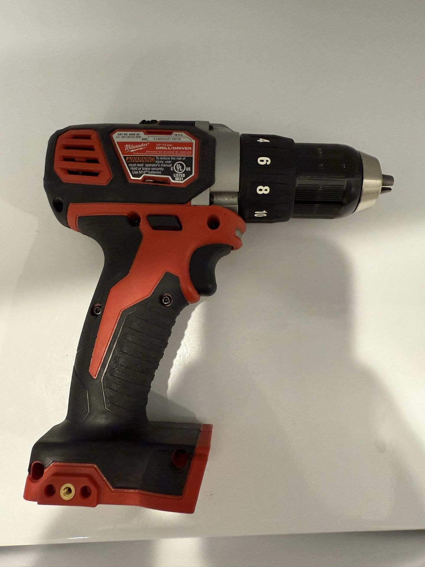 Milwaukee Drill (Tool Only) 