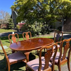 Dining Table With 6 Chairs 