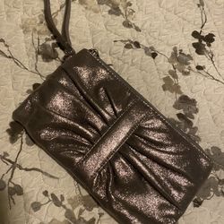 Rose Gold Wristlet Clutch