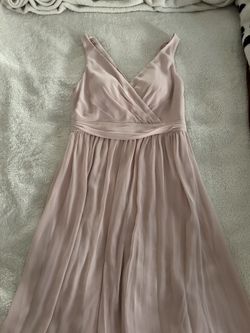 light pink dress
