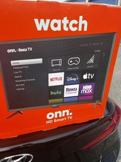 Onn 32” Class HD (720P) LED Roku Smart TV