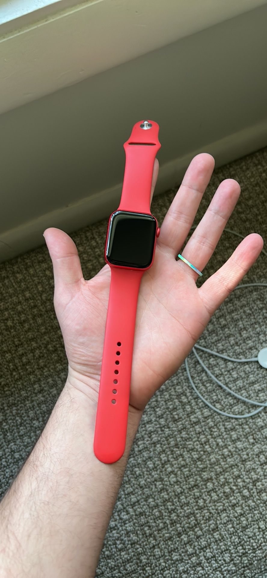 Apple Watch Series 6 44mm project Red