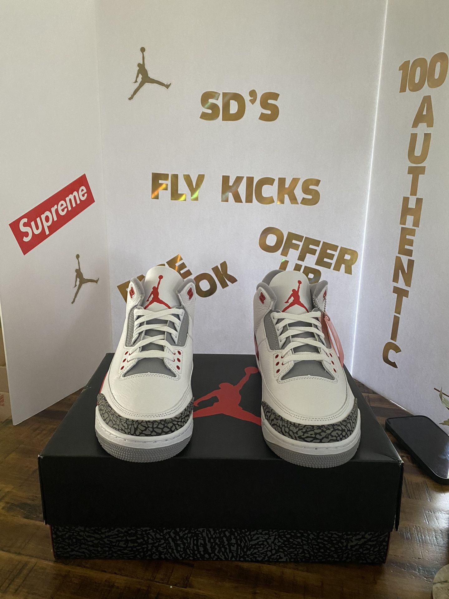 AIR JORDAN FIRE RED SIZE 13