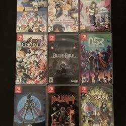 Nintendo Switch Games Collection 