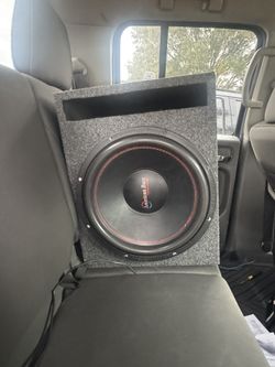 15 inch subwoofer in ported box