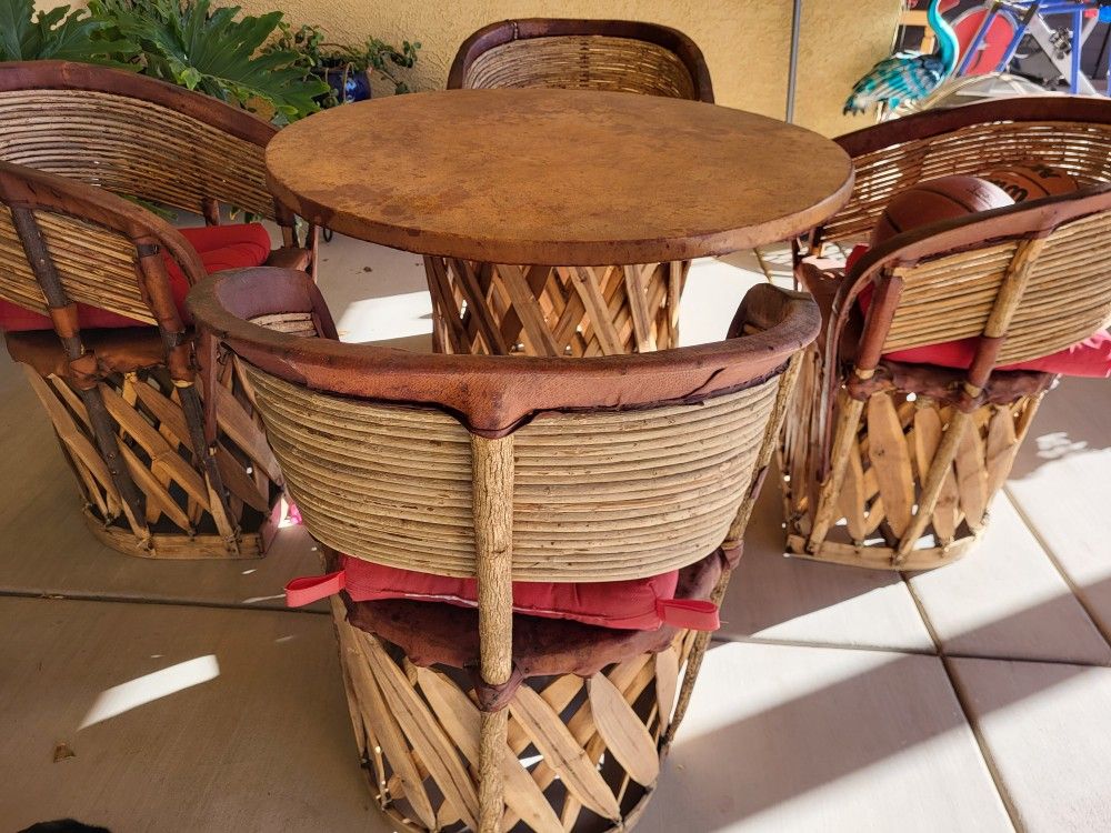 Equipale Table and Chairs