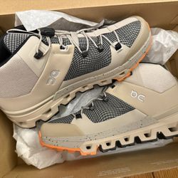 QC Cloud On Cloudtrax Sensa Sand | Flame Woman Hiking Boots sz 8