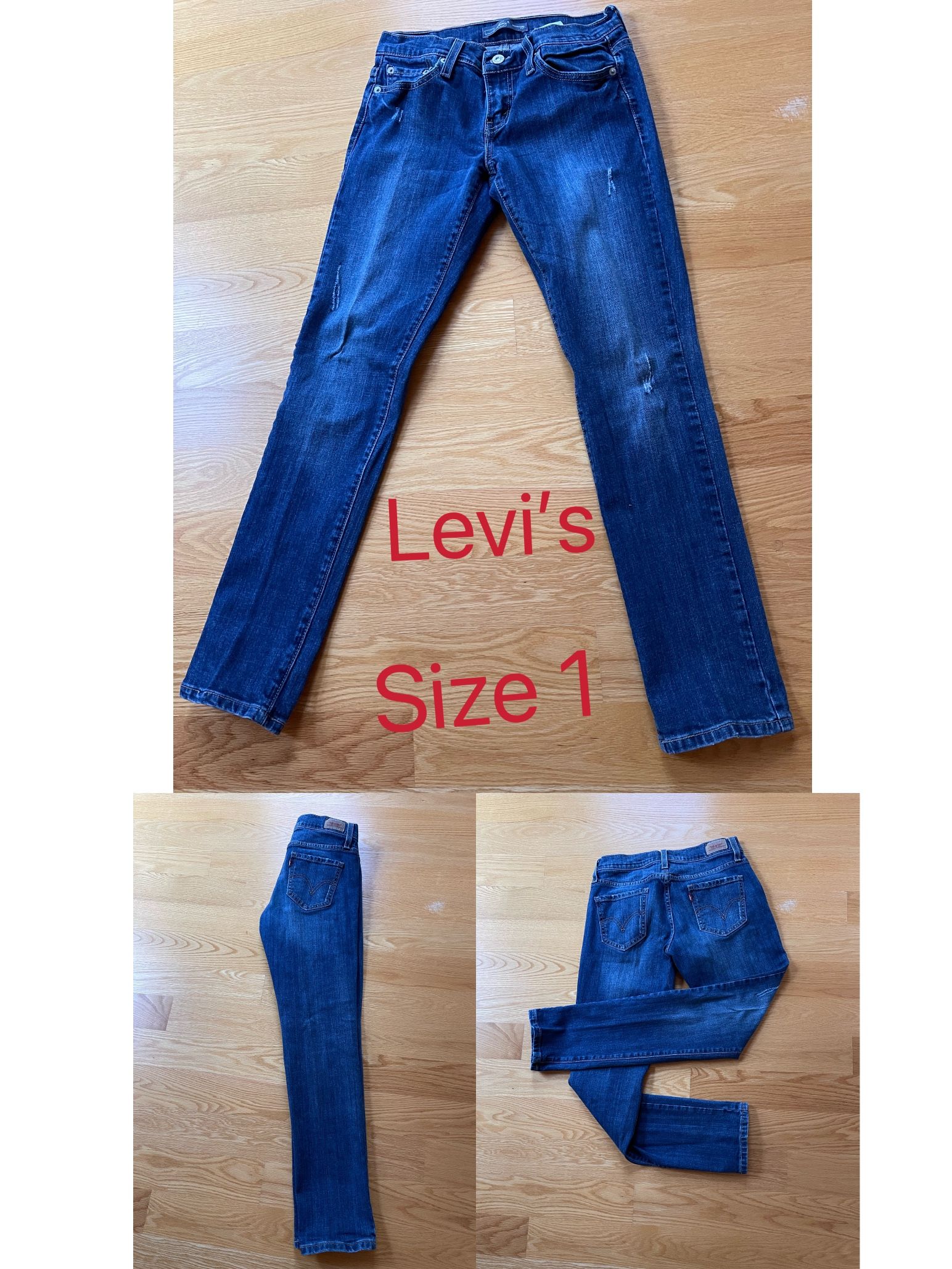 Brand New  Abercrombie Jeans, American Eagle Jeans, Guess Jeans,and Levi’s Jeans