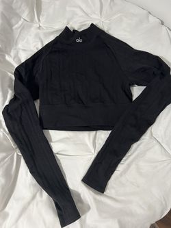 ALO cable knit long sleeve