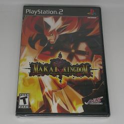 Makai Kingdom Chronicles Of The Sacred Tome PS2 Sony Playstation 2 NEW SEALED