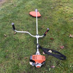 stihl straight shaft bicycle Handel weed eater model FS-131 has shoulder strap runs great paid $700.00 asking $550.00