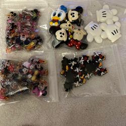 Disney Charm And Acrylic Bundle