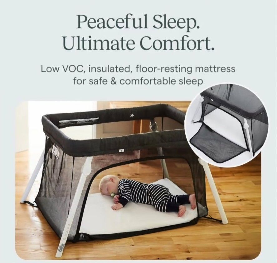 NEW! Guava LOTUS lightweight Travel Crib