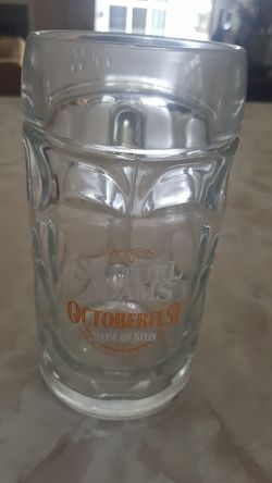 4PK SAMUEL ADAMS OCTOBERFEST MUGS