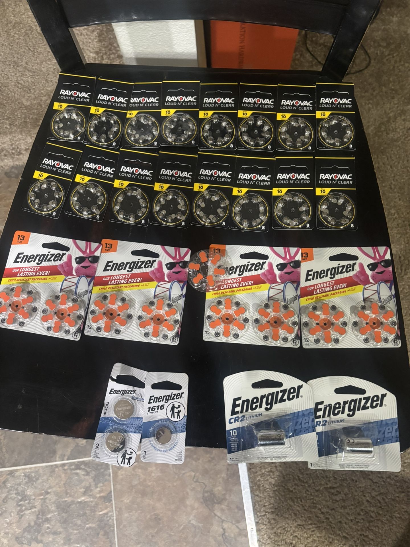 Hearing Aid Batteries 15$