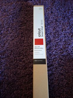 Cricut Vinyl 5 FT Matte Sheet (Brand New)