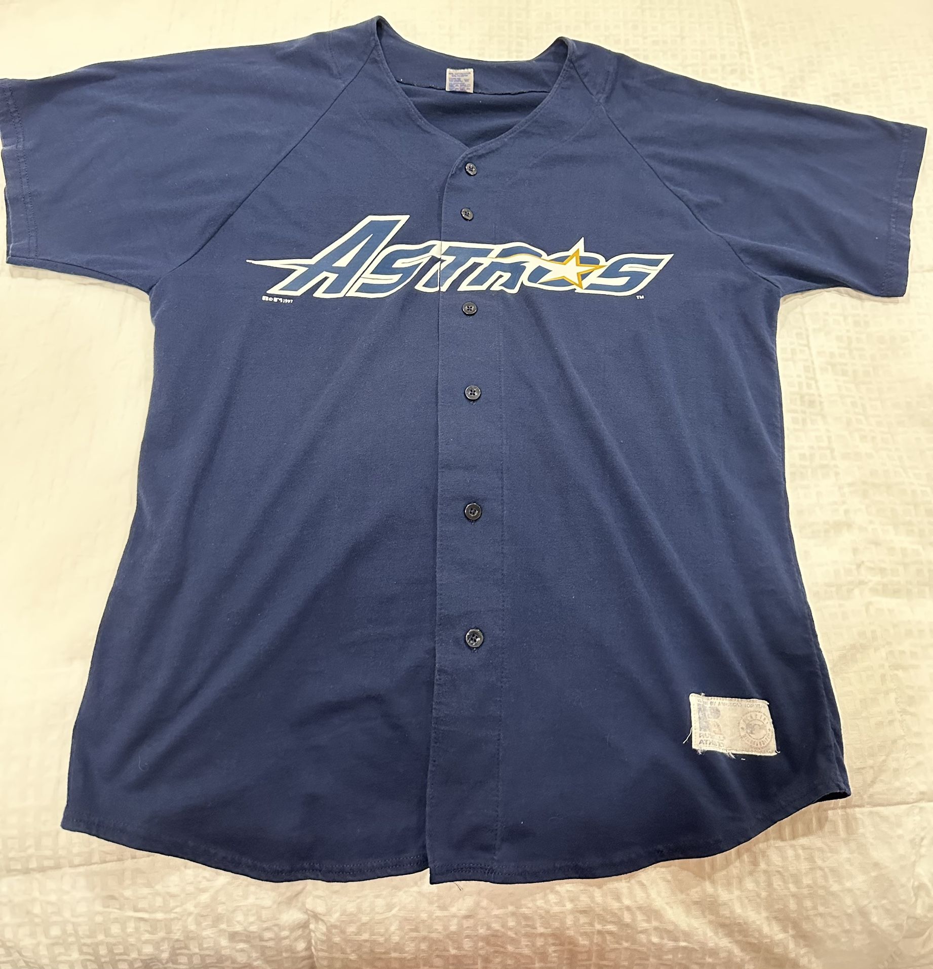 Russell Athletic 1997 Houston Astros Cotton Jersey Sz XL