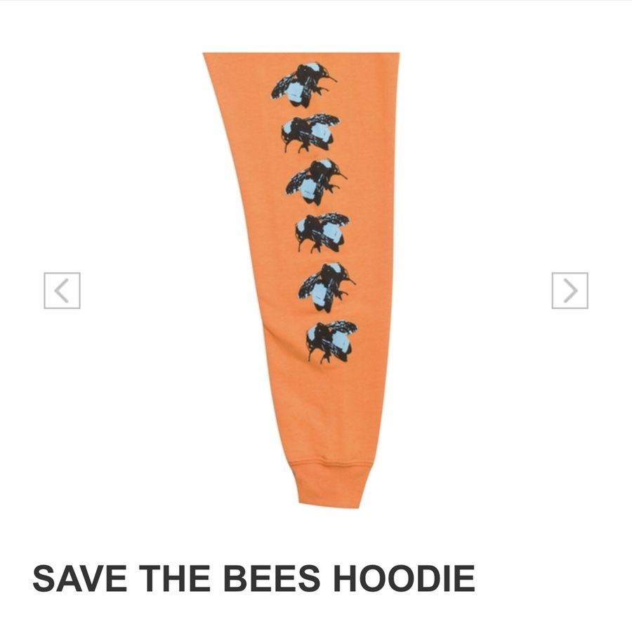 Bee Happy Graphic Hoodie Pullover Sweatshirt - Save The Bees 🐝 @