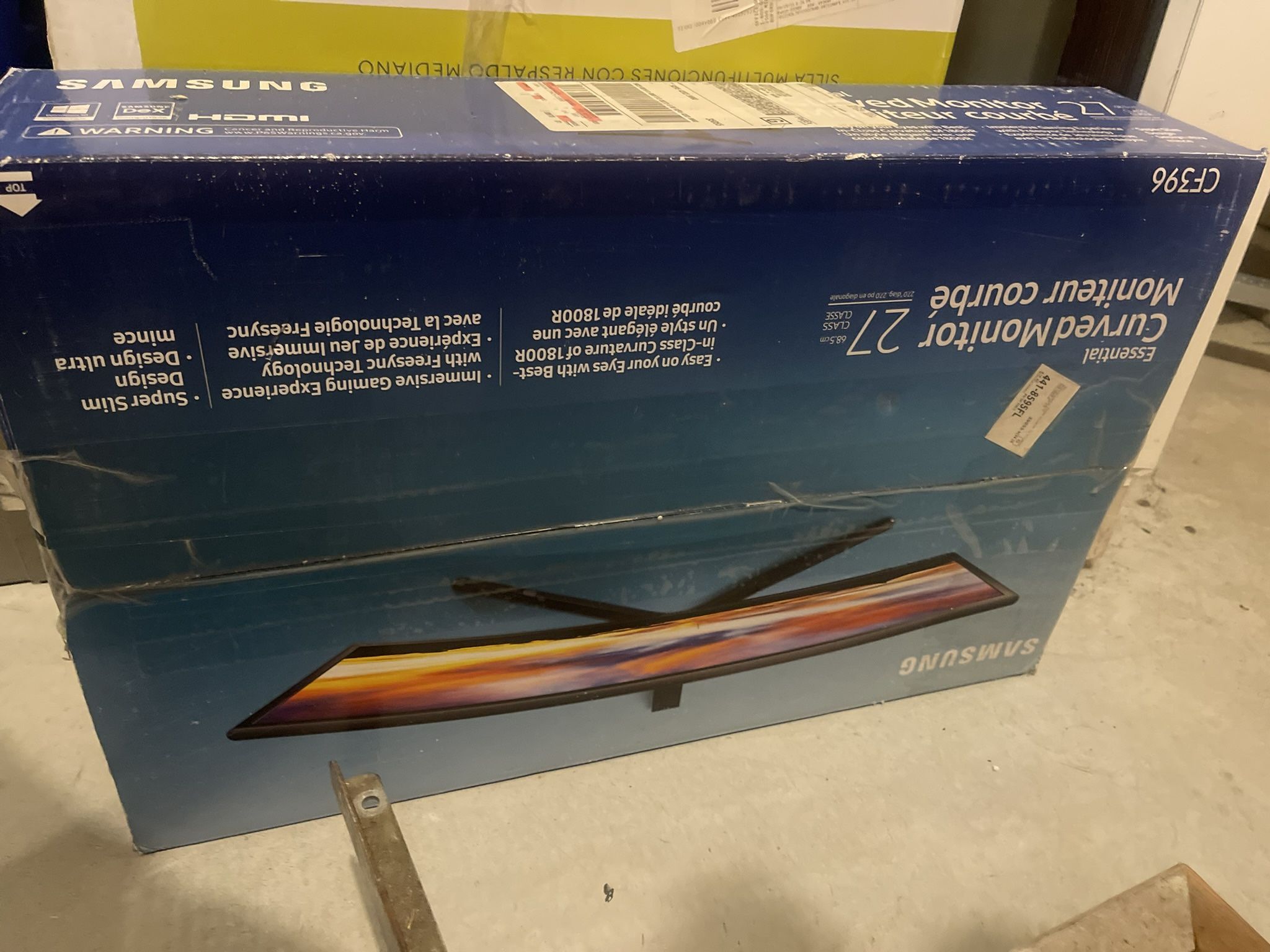 27" Samsung Curved Monitor