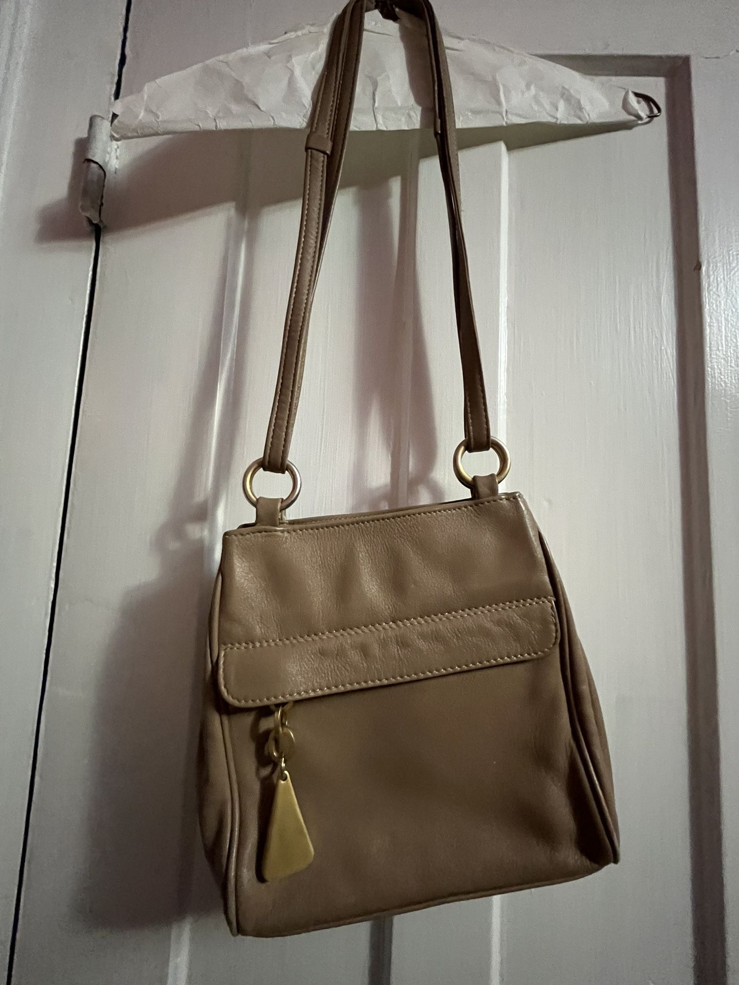 Americana By Sharif Leather Shoulder Bag