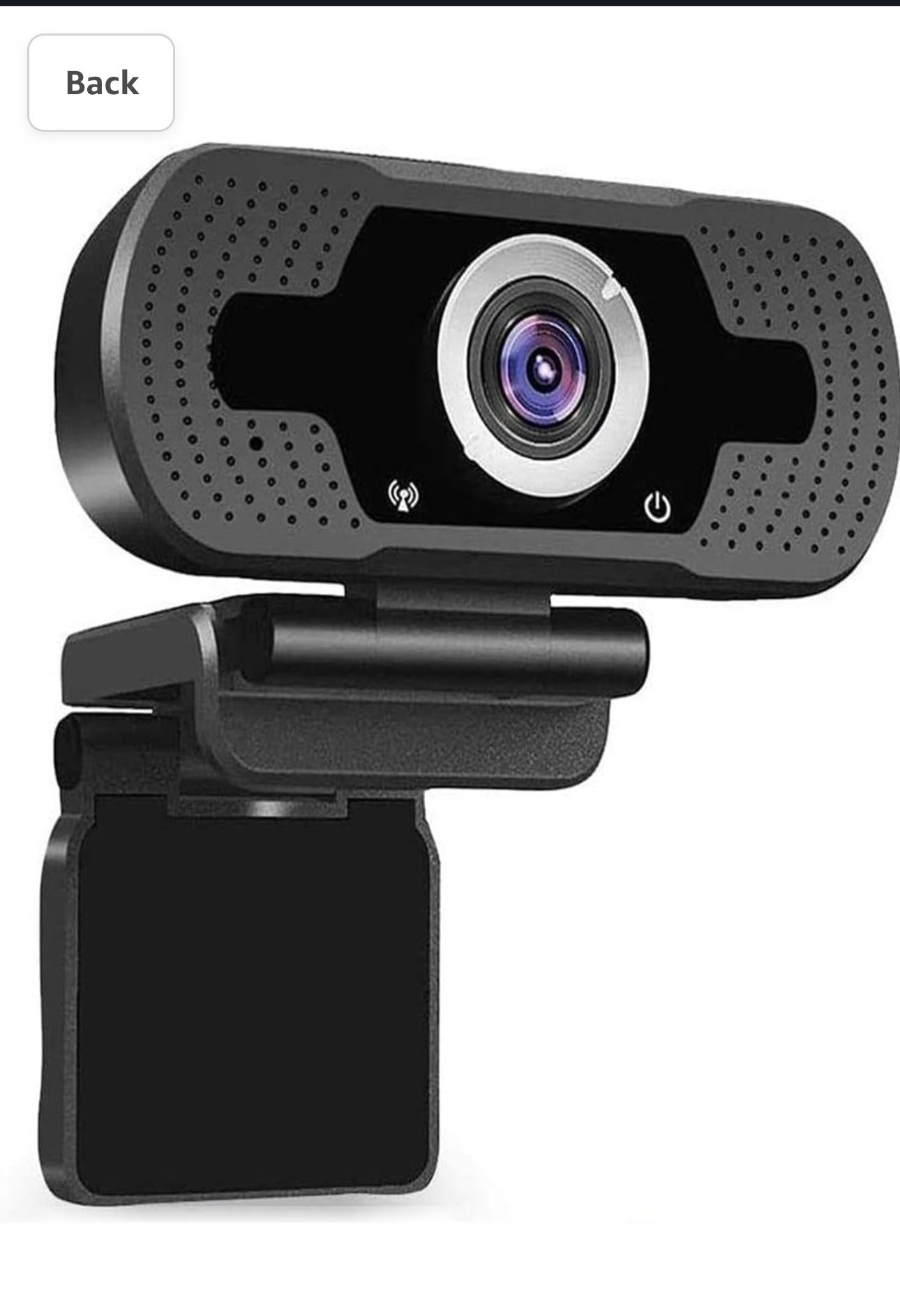 SGFJCHY 1080P Study Webcam with Microphone for Kids Student, Business USB Web Camera for Zoom/Skype/Teams, Laptop MAC PC Desktop Computer Webcam Plug