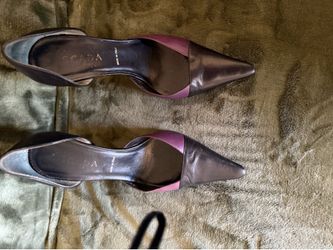 High heels Escada purple and black size 37