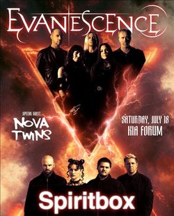 Evanescence- July 18- The Forum