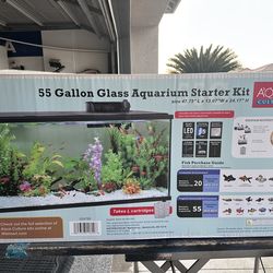 New In box!!  55 Gallon Aquarium Fish Tank! Everything You Need!