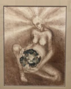 Framed Pregnancy Artwork