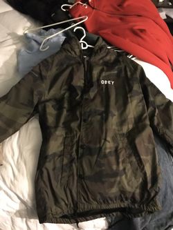 Obey windbreaker large