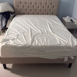 LUCID QUEEN SIZE Memory FoamLIKE NEW WITH ALSO BEDFRAMES