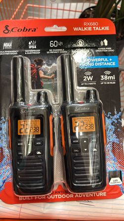 Cobra walkie talkie 38 miles