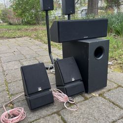 Home Audio/Theater System - Boston Acoustics + Polk Audio