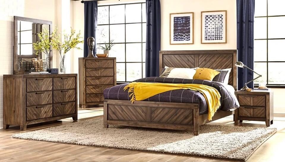 3 Piece Bedroom set (Modern Home Furniture )