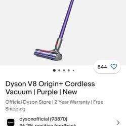 Vaccum Dyson V8  