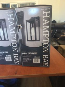 Hampton Bay Hurley Small Exterior Wall Lantern