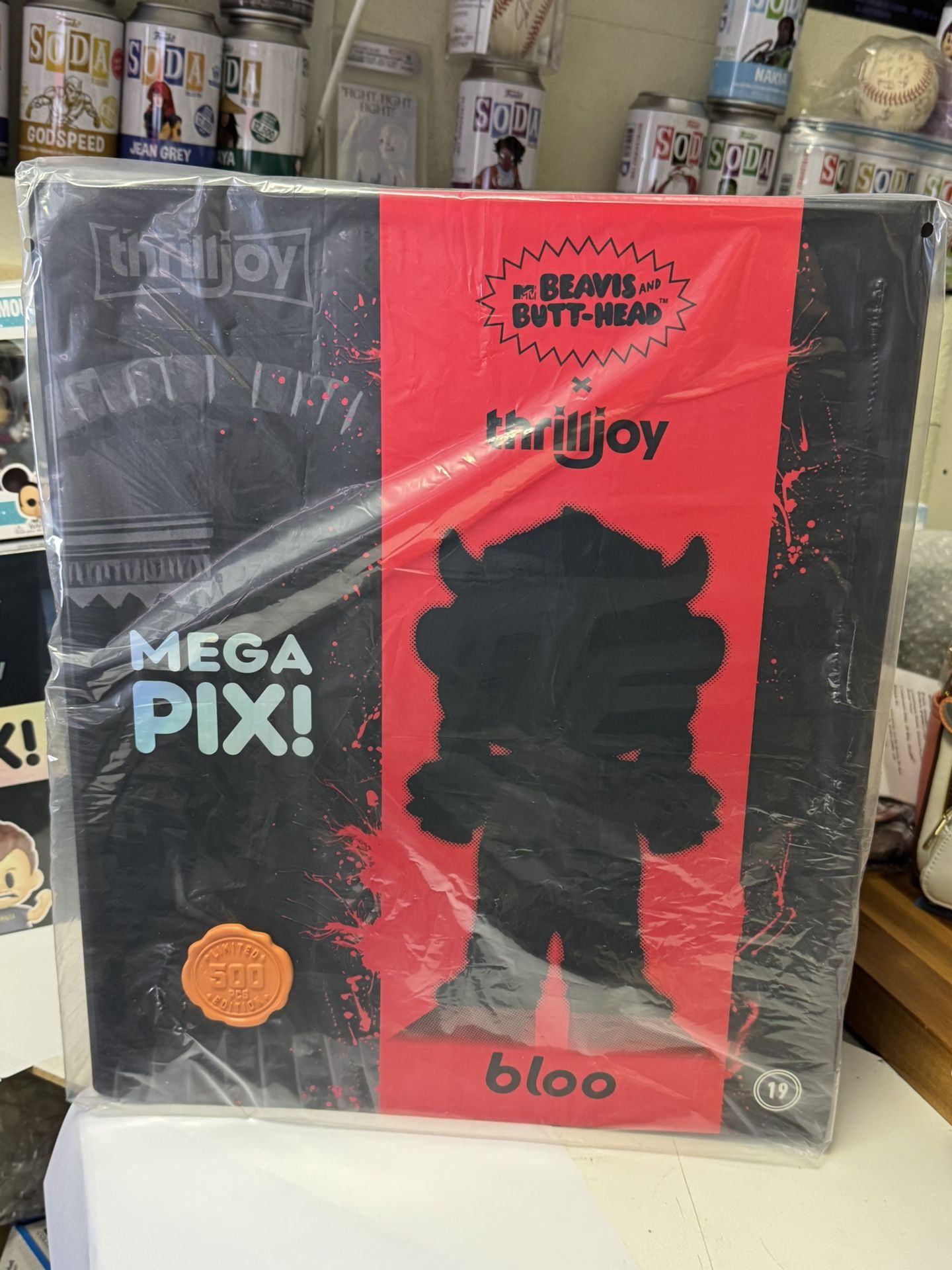 Mega Beavis And Butthead Thrilljoy Limited 500 Pieces Brand New