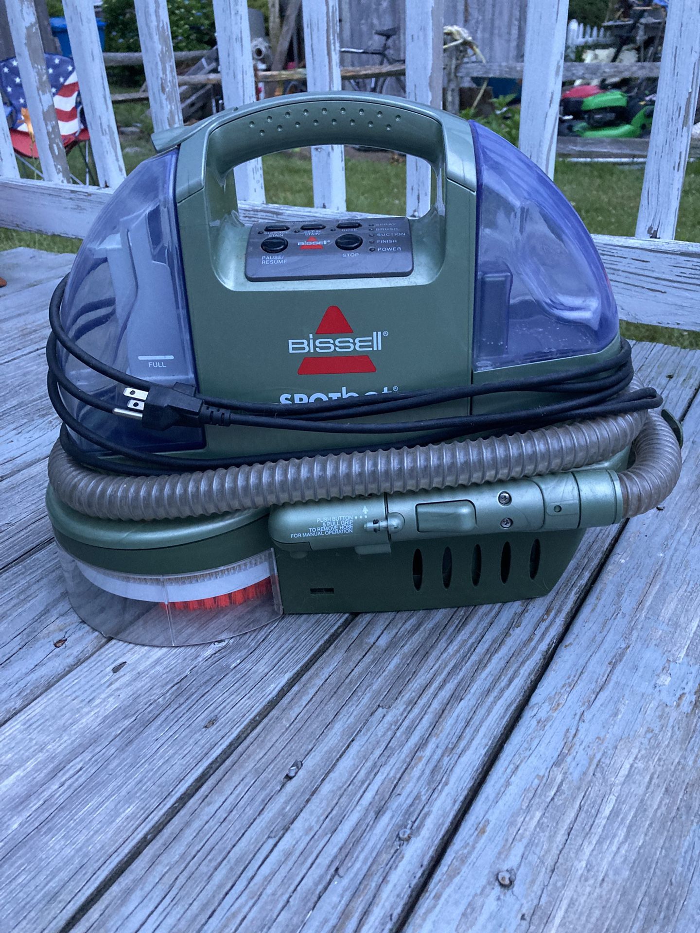 BISSELL Little Green Machine For Spot Cleaning.
