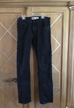 Black Levis 511 Slim Jeans 16R, 28x28