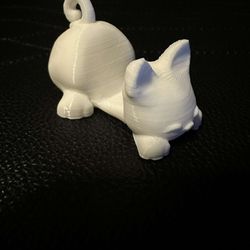3D printed cat phone stand/keychain