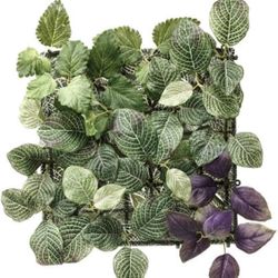 IKEA FEJKA Artificial plant, wall mounted/in/outdoor green/lilac for Sale  in Chicago, IL - OfferUp