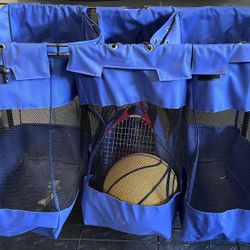 Heavy-Duty Triple Storage Bin