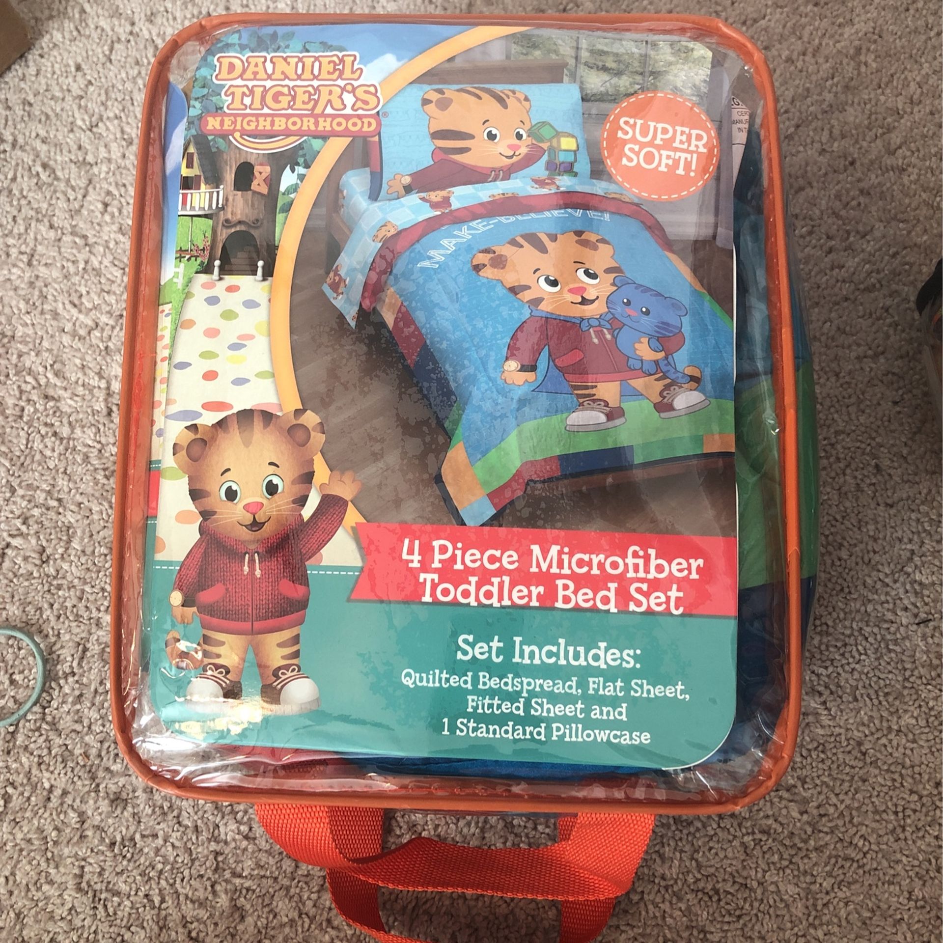 Daniel Tiger Toddler Bed Set