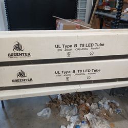 48" Led Bulbs  T-8. Type B.