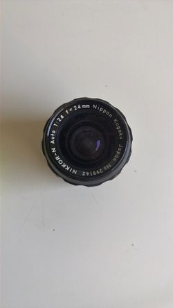 Nikon Nikkor-N Auto 24mm f/2.8 MF Wide Angle Lens - Good Condition