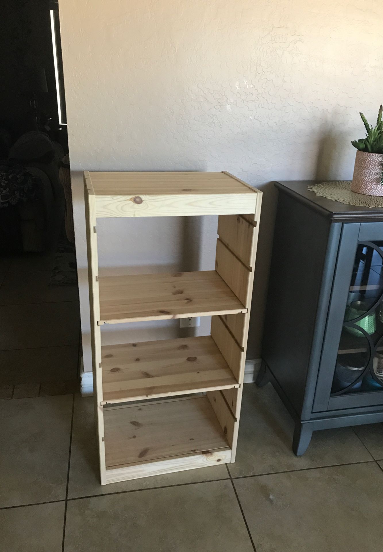 Kids book shelf- with 2 adjustable